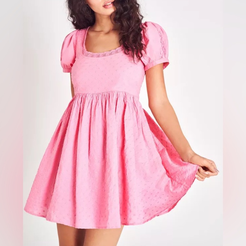 LoveShackFancy Raleigh Mini Dress